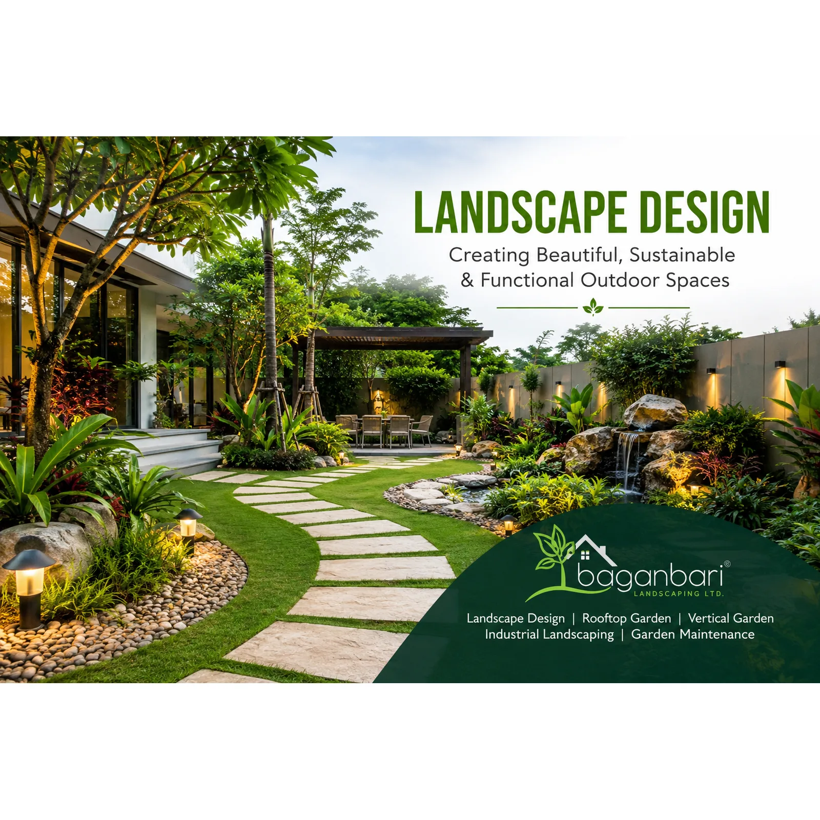 What is Landscape Design? Complete Guide by Baganbari Landscaping Ltd