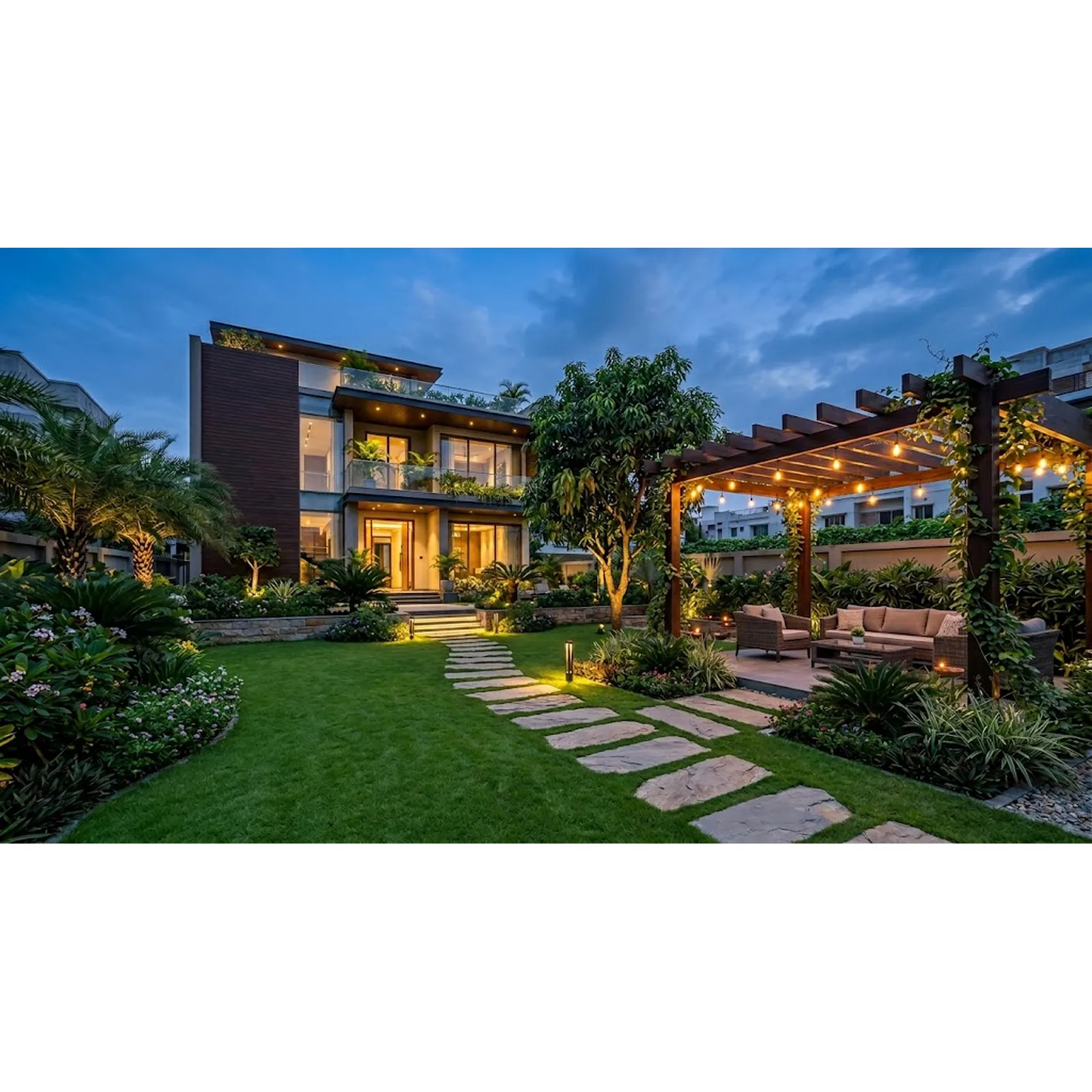 Residential Landscape Design Ideas for Modern Homes